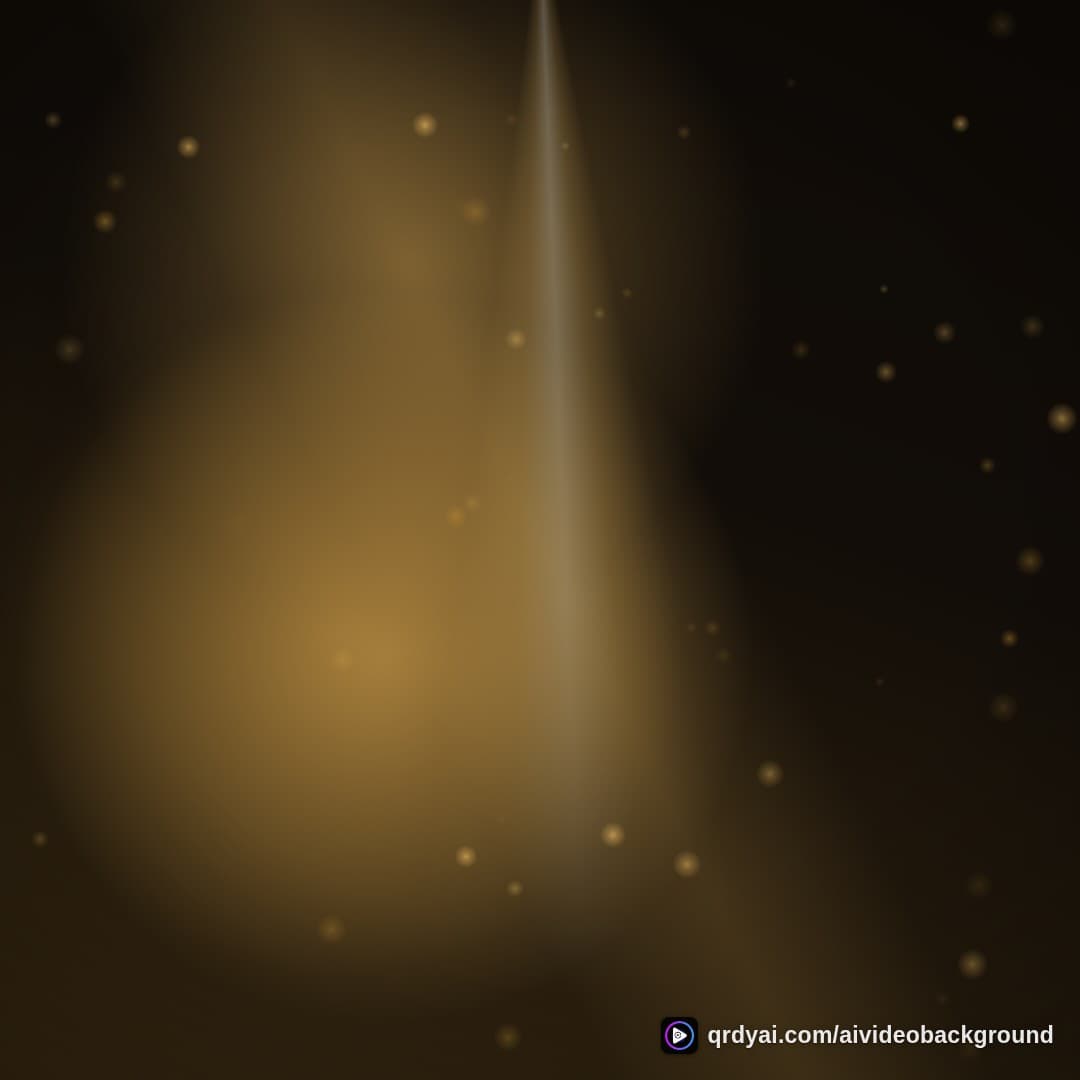 luxe gold square loop video background preview