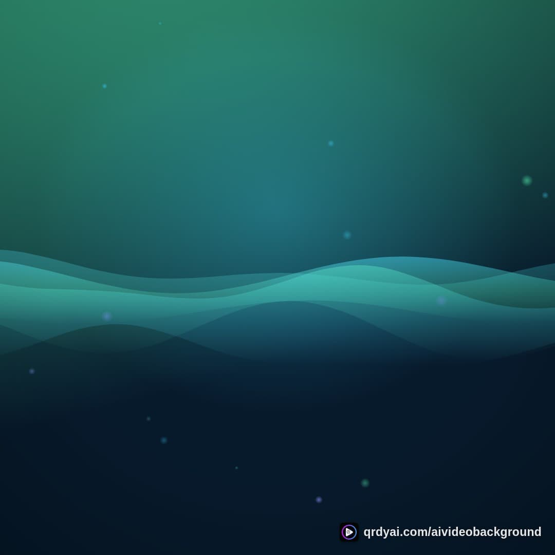 aurora breath square loop video background preview