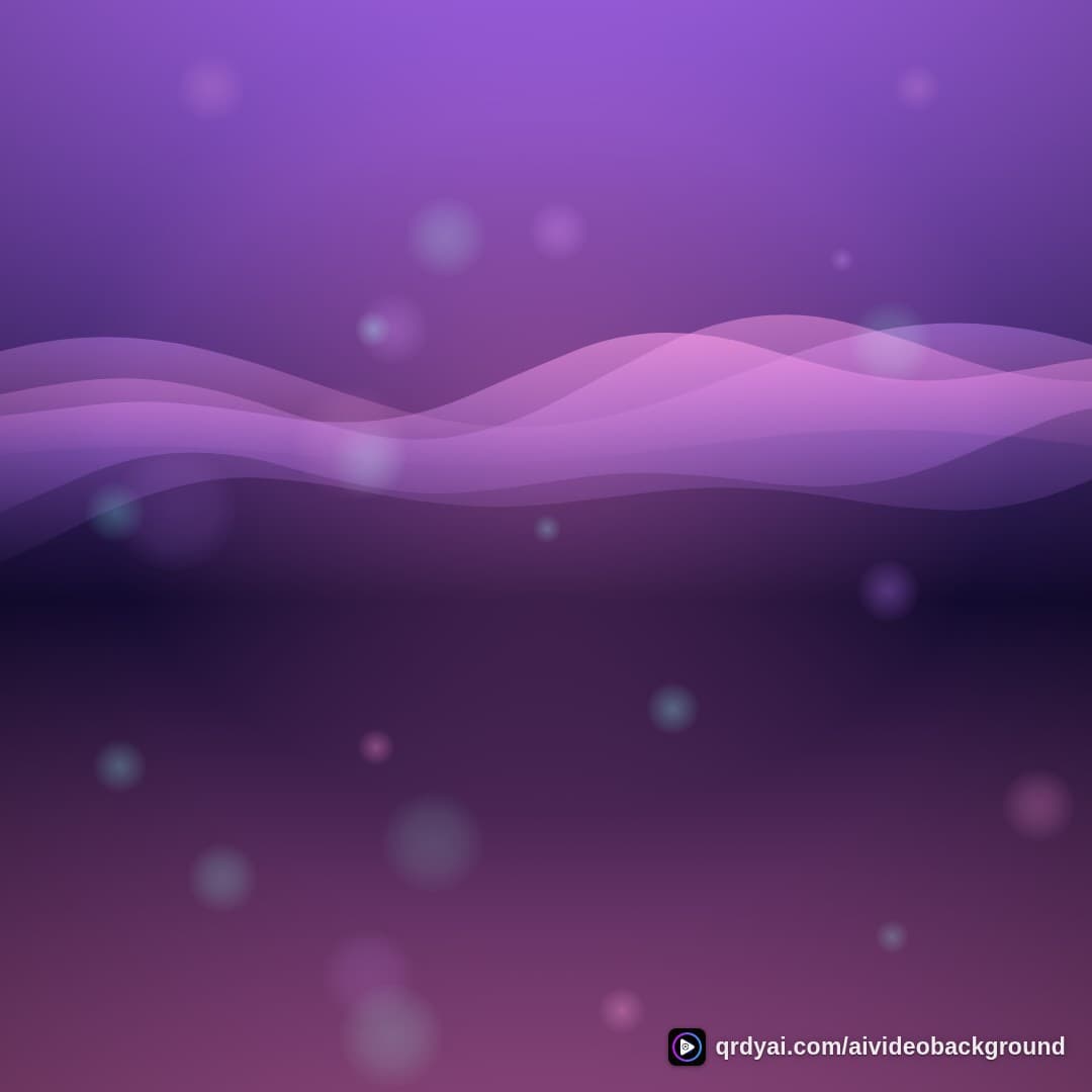 aurora night bokeh square loop video background preview