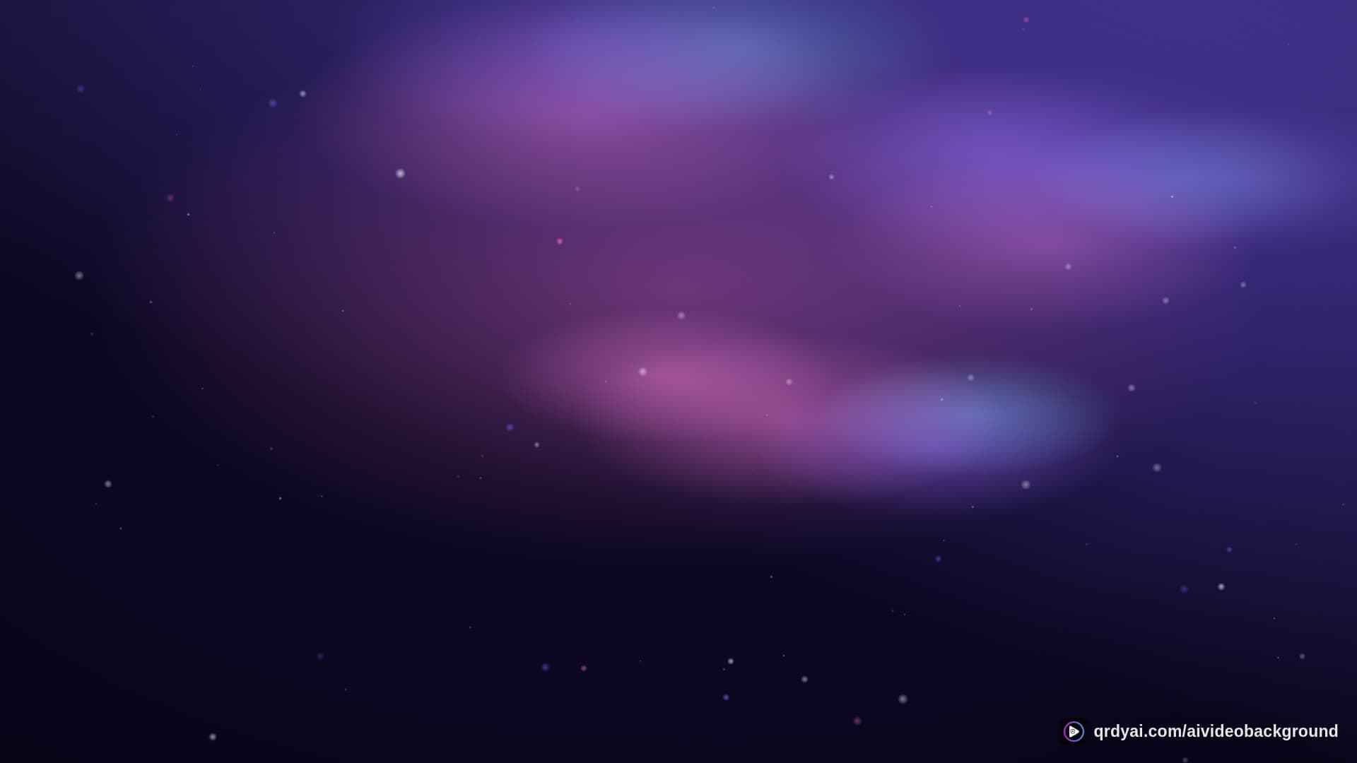 cosmos drift landscape loop video background preview