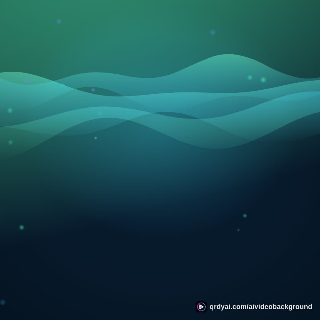 aurora breath square loop video background preview