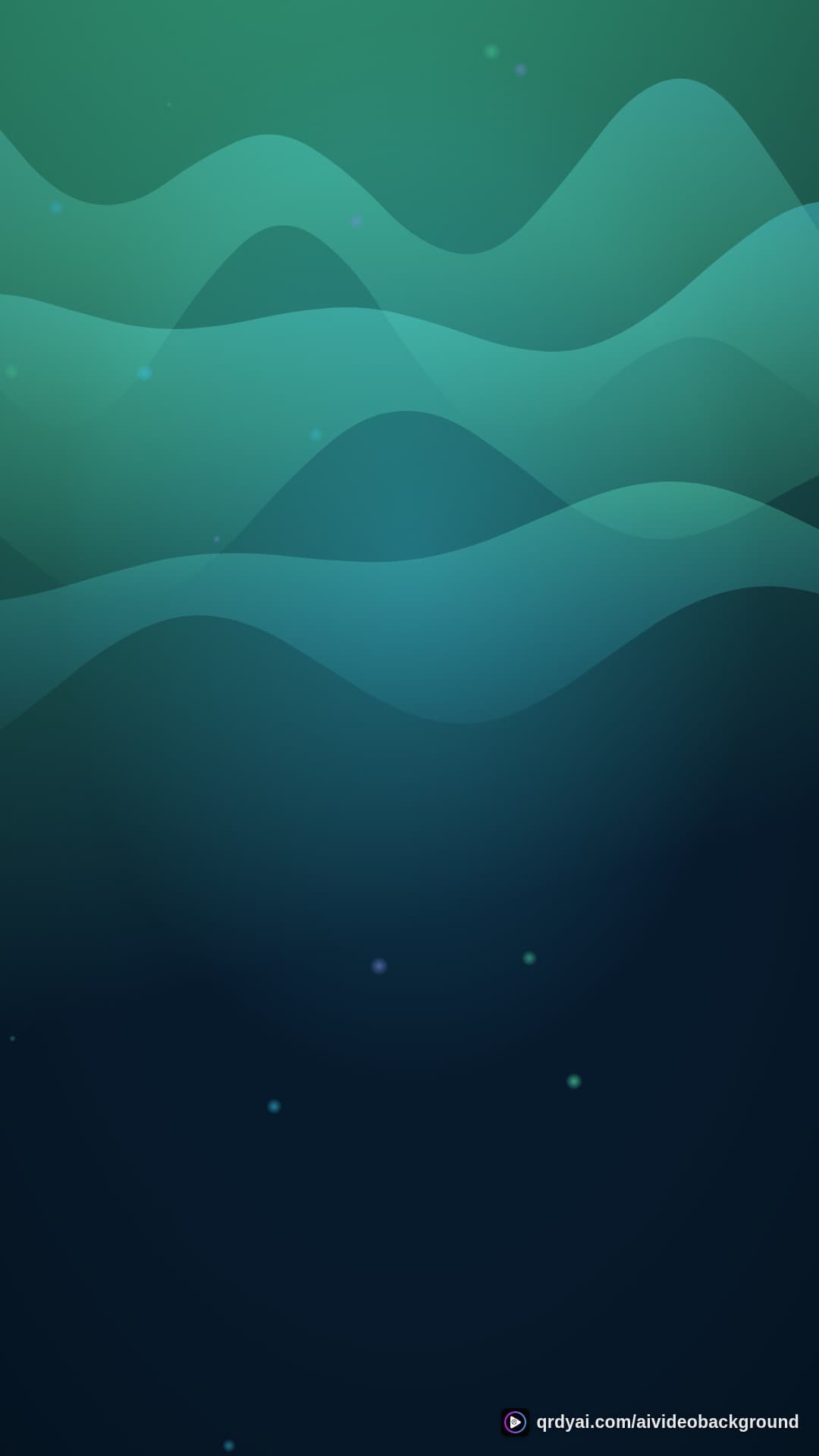 aurora breath portrait loop video background preview