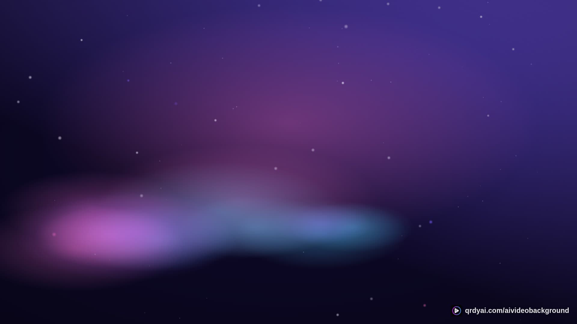 cosmos drift landscape loop video background preview