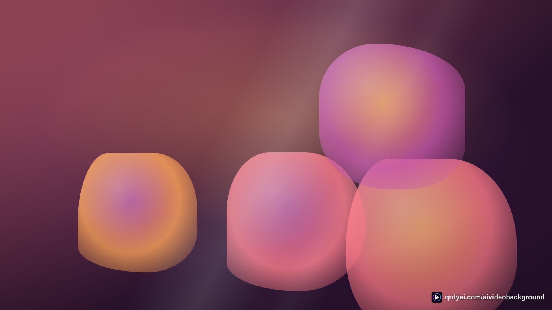 liquid melt landscape loop video background preview