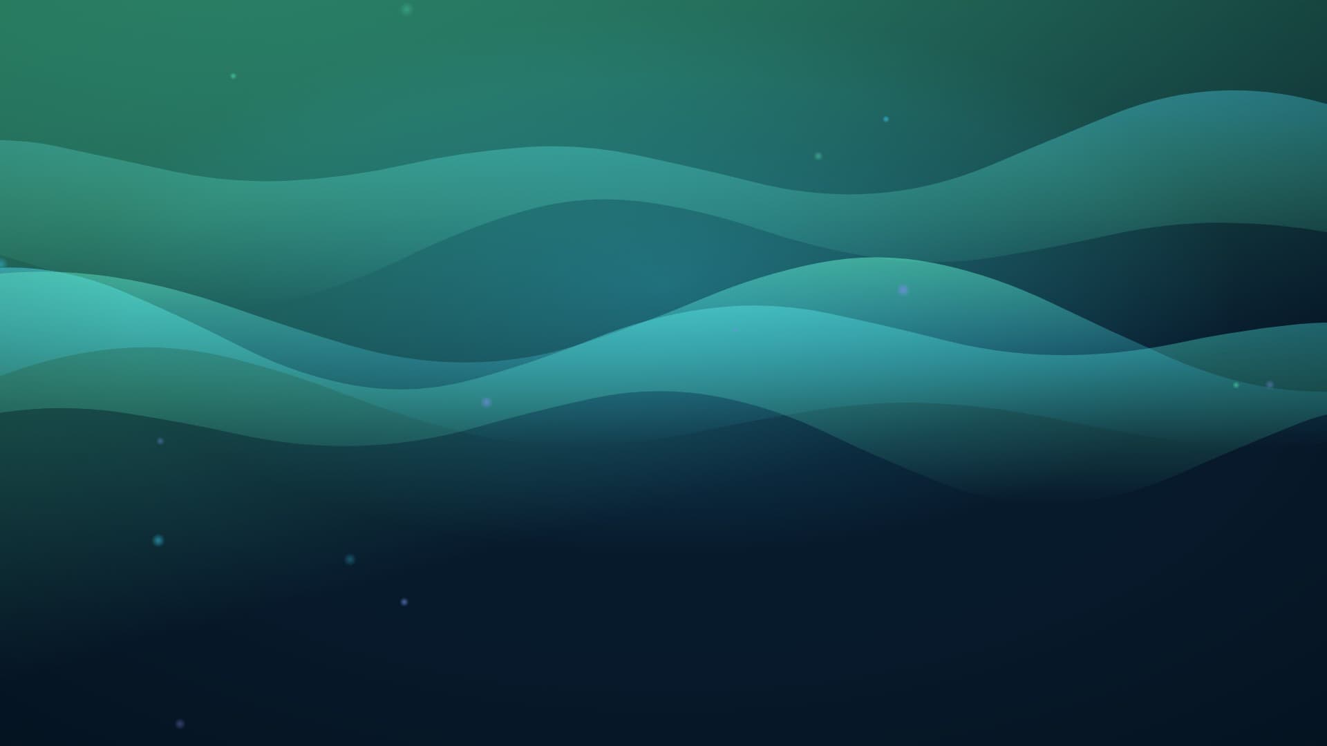 aurora breath landscape loop video background preview