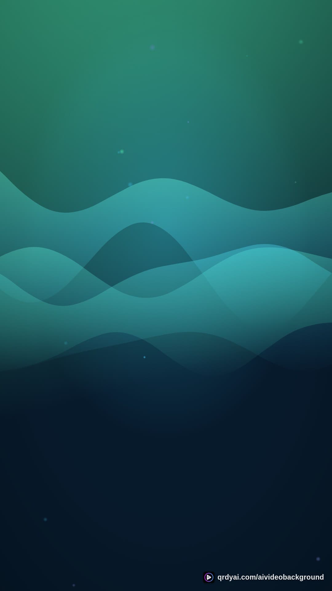 aurora breath portrait loop video background preview