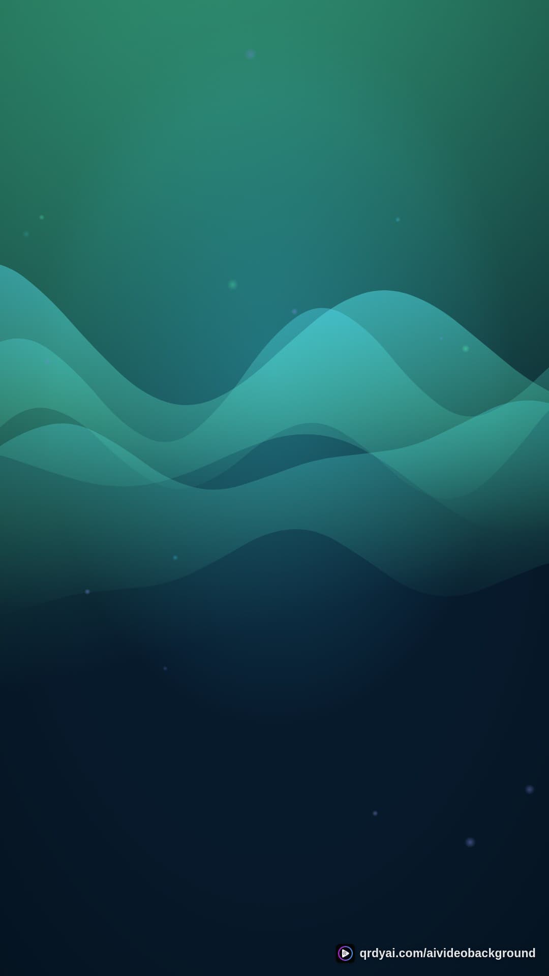 aurora breath portrait loop video background preview