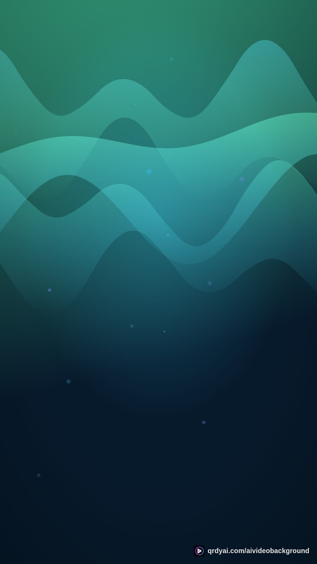 aurora breath portrait loop video background preview