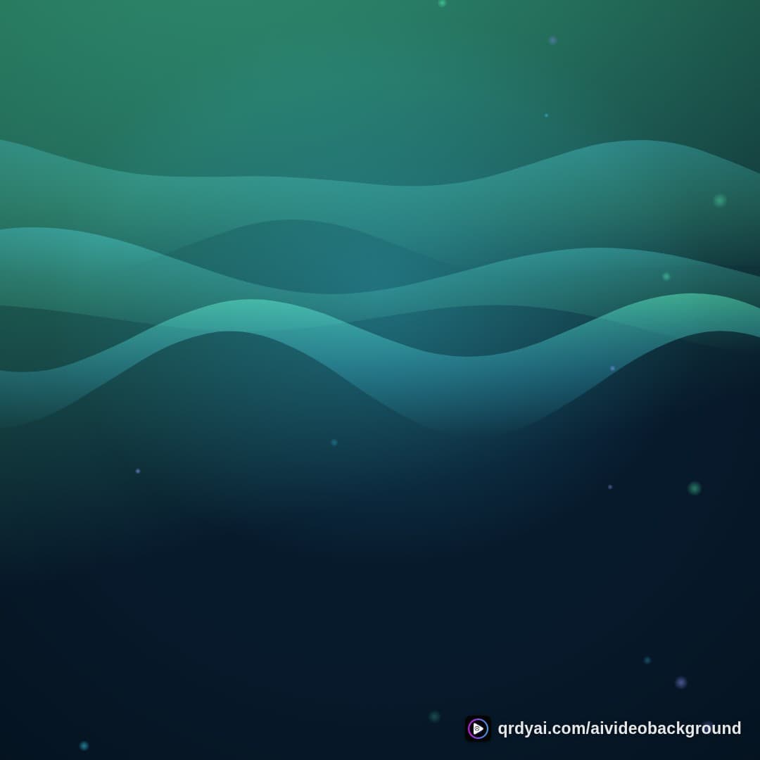 aurora breath square loop video background preview
