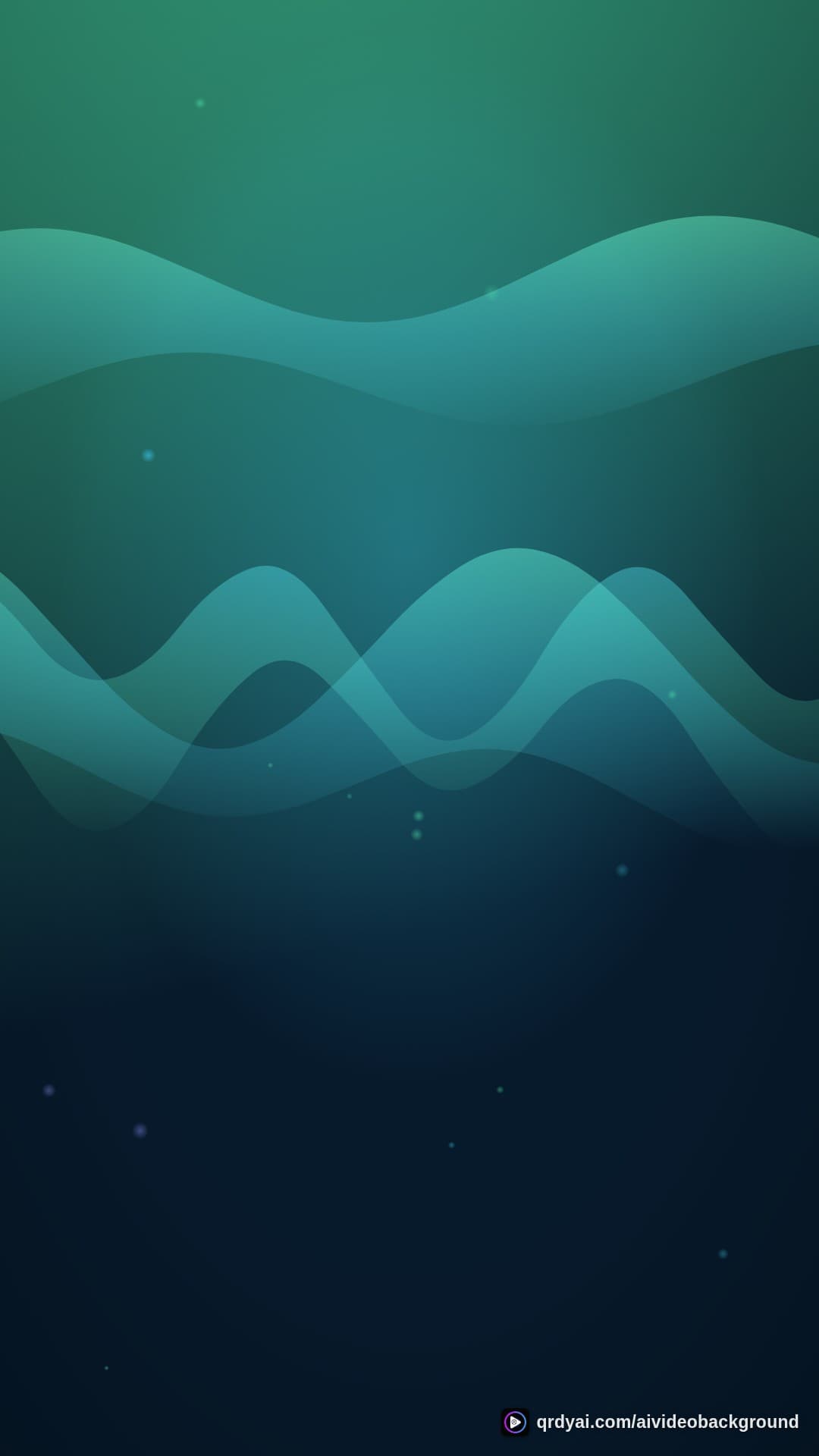 aurora breath portrait loop video background preview