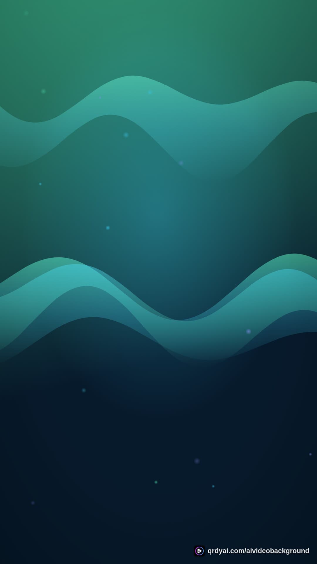 aurora breath portrait loop video background preview
