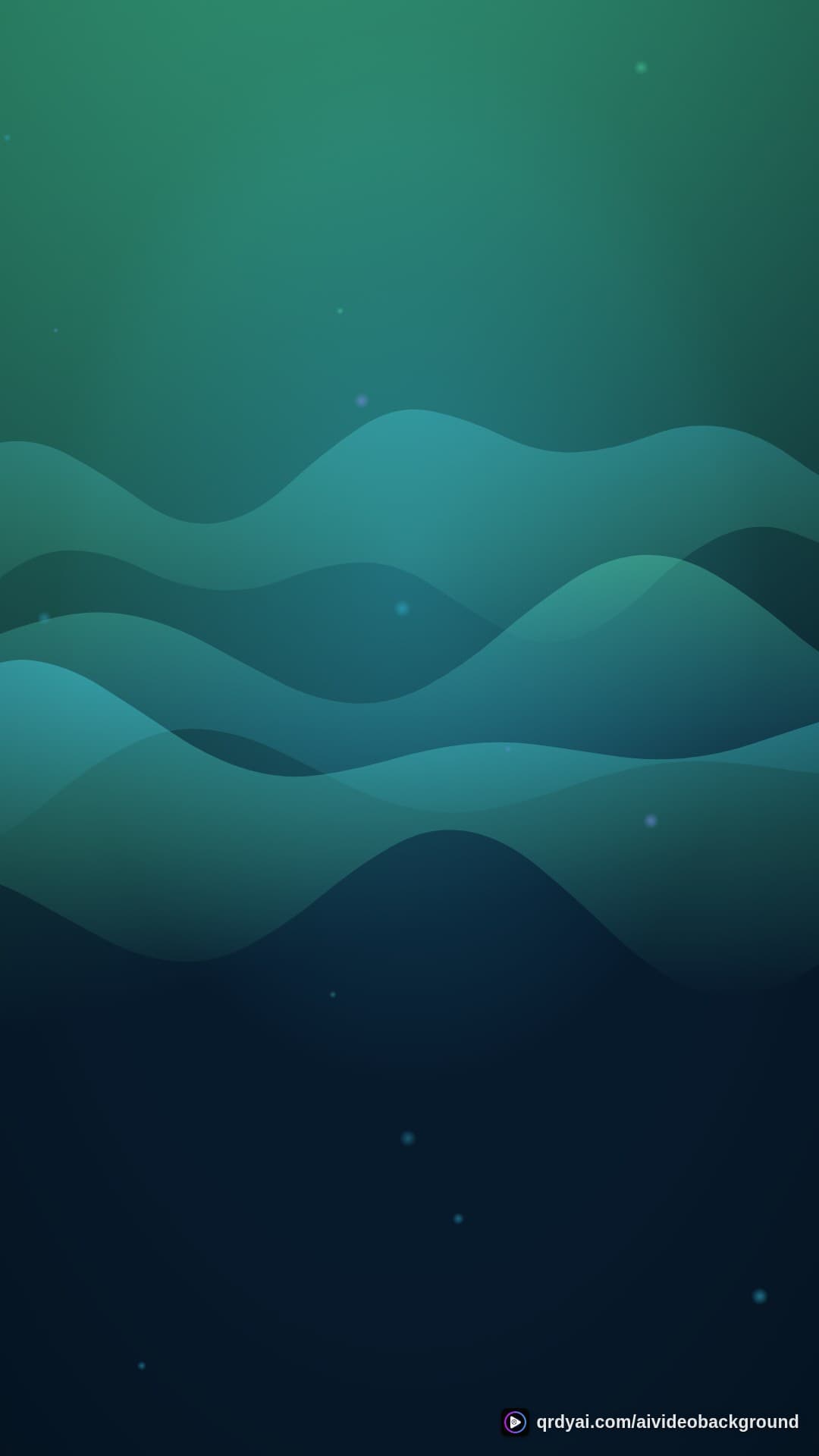 aurora breath portrait loop video background preview