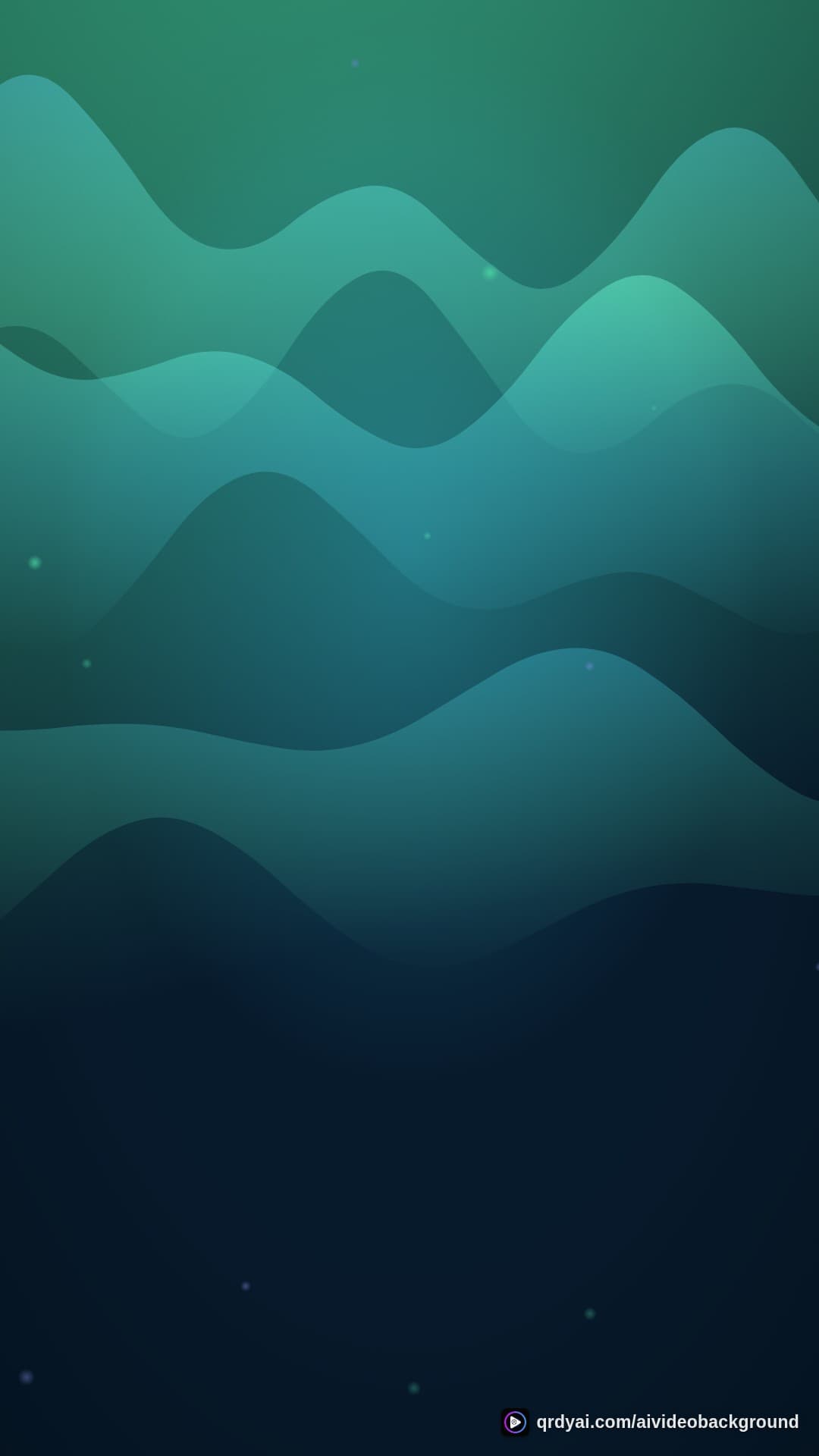 aurora breath portrait loop video background preview