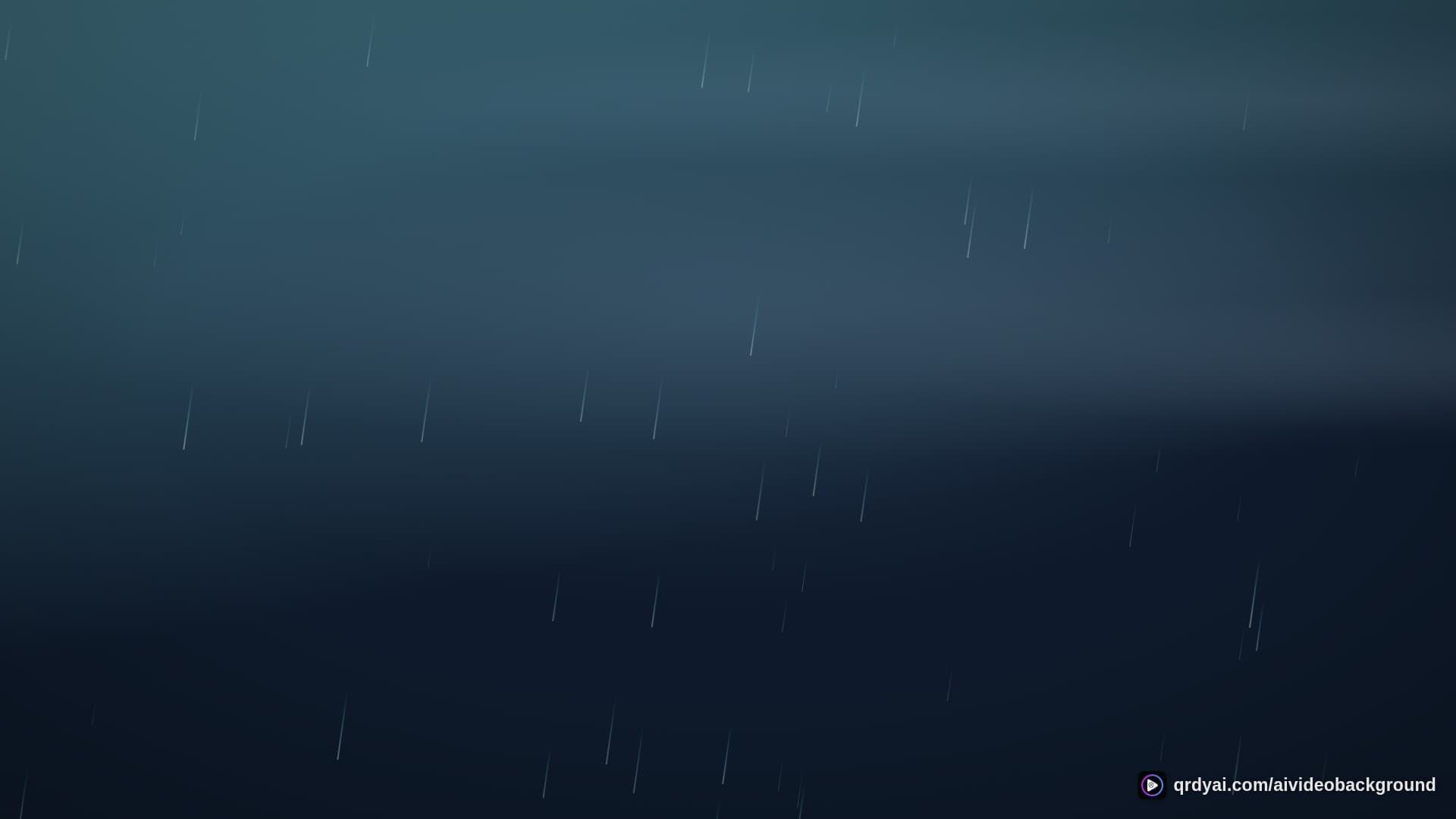weather blue rain landscape loop video background preview