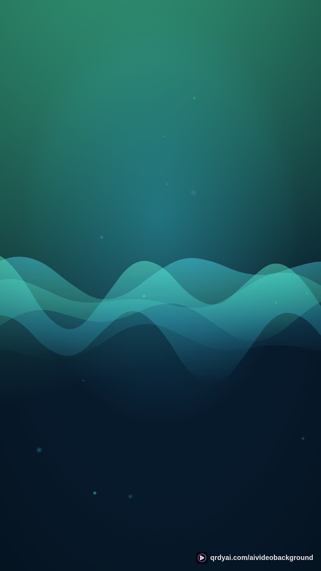 aurora breath portrait loop video background preview