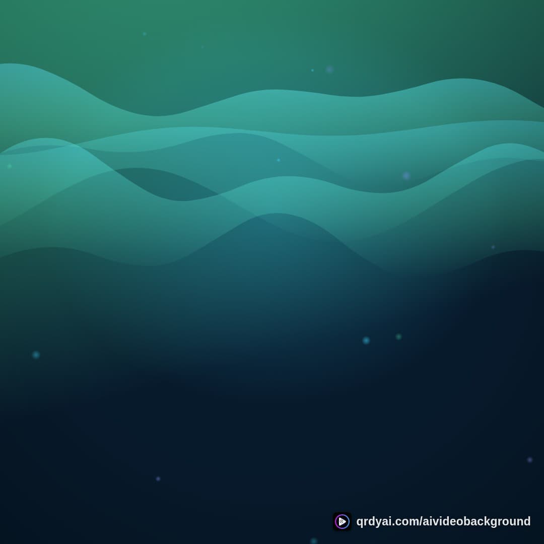 aurora breath square loop video background preview