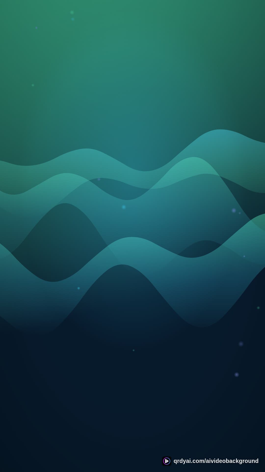 aurora breath portrait loop video background preview