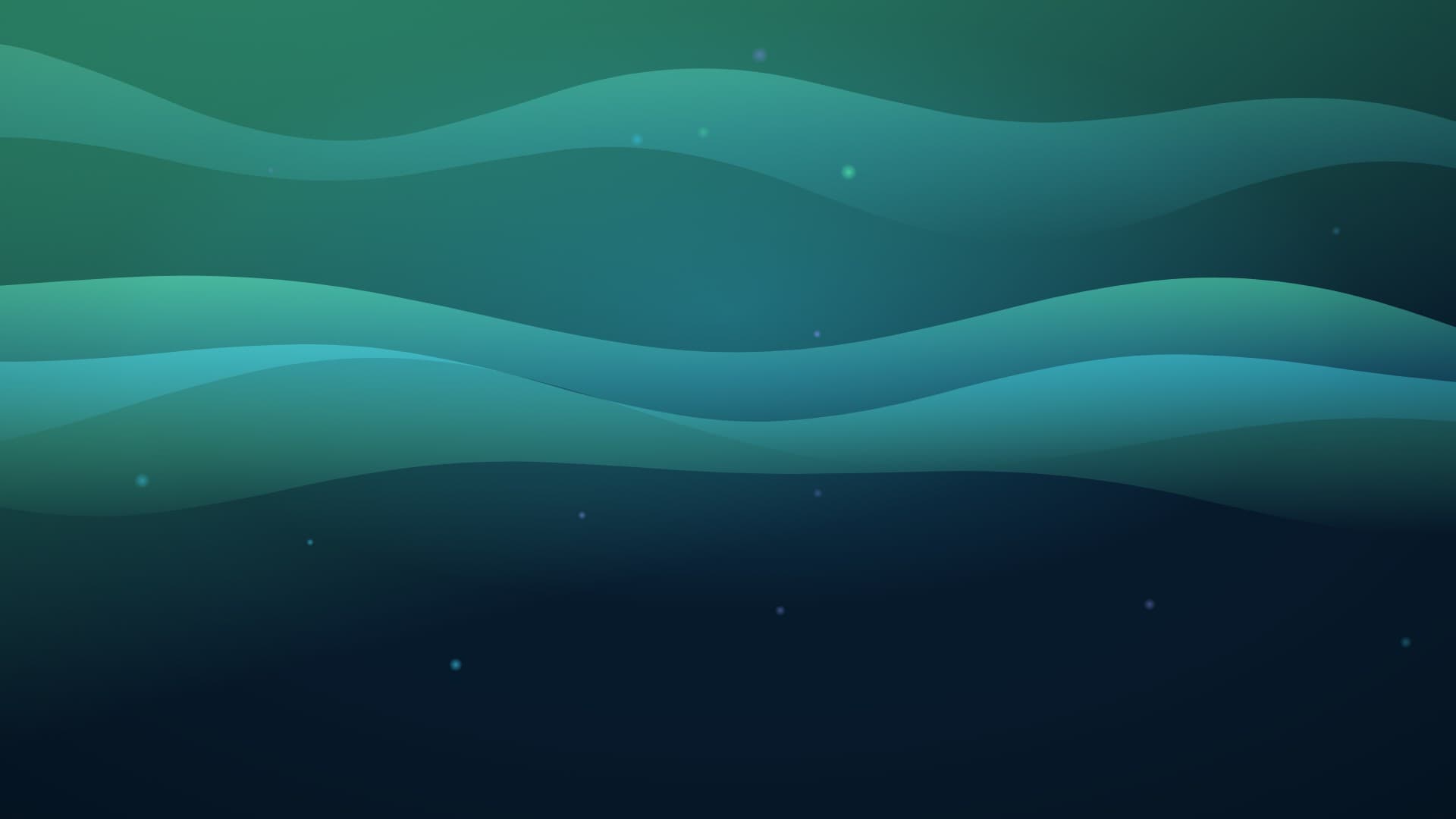 aurora breath landscape loop video background preview