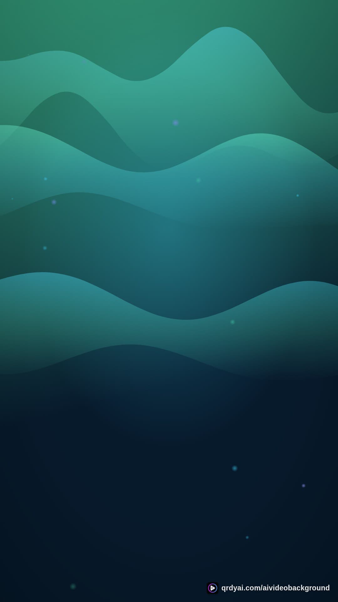 aurora breath portrait loop video background preview