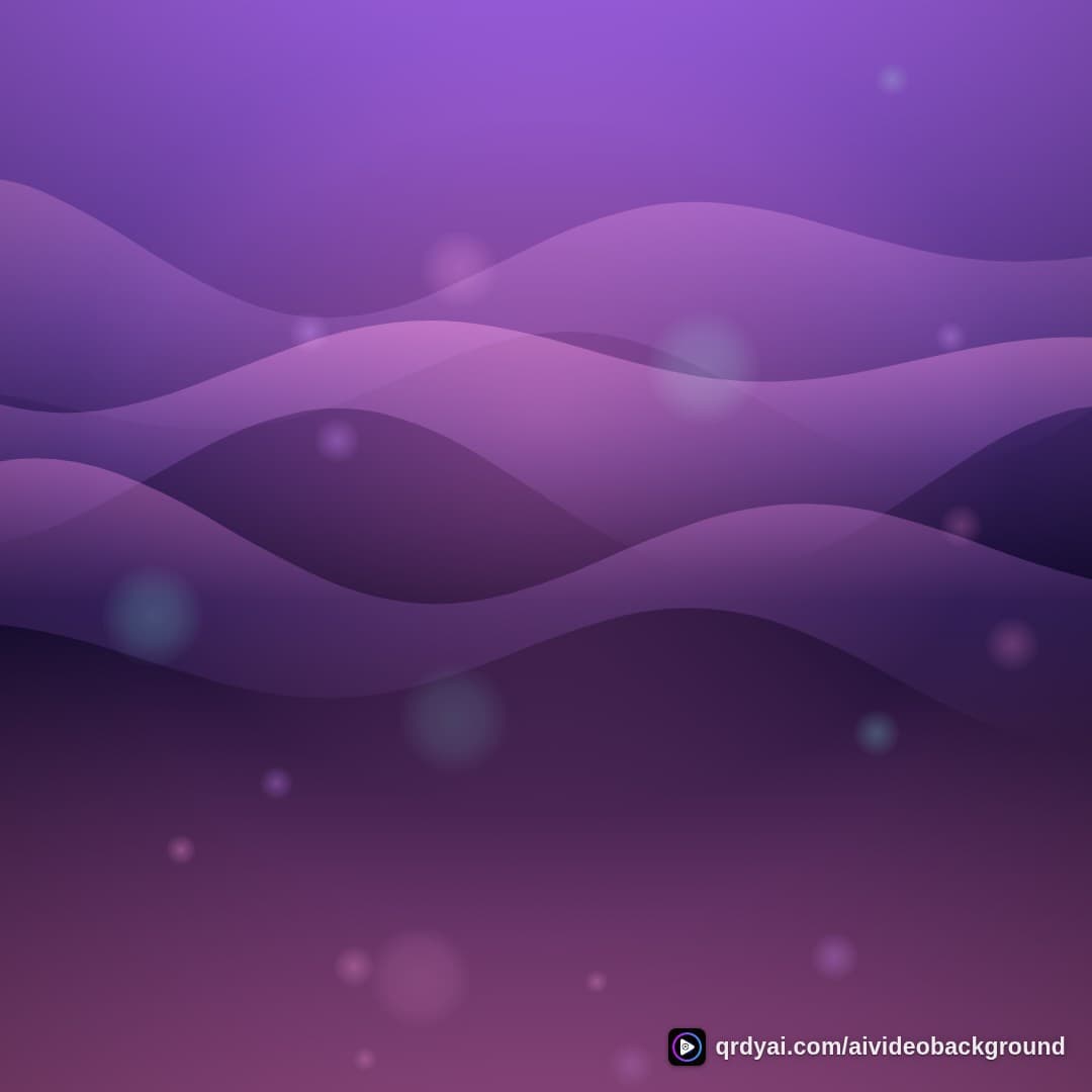aurora night bokeh square loop video background preview