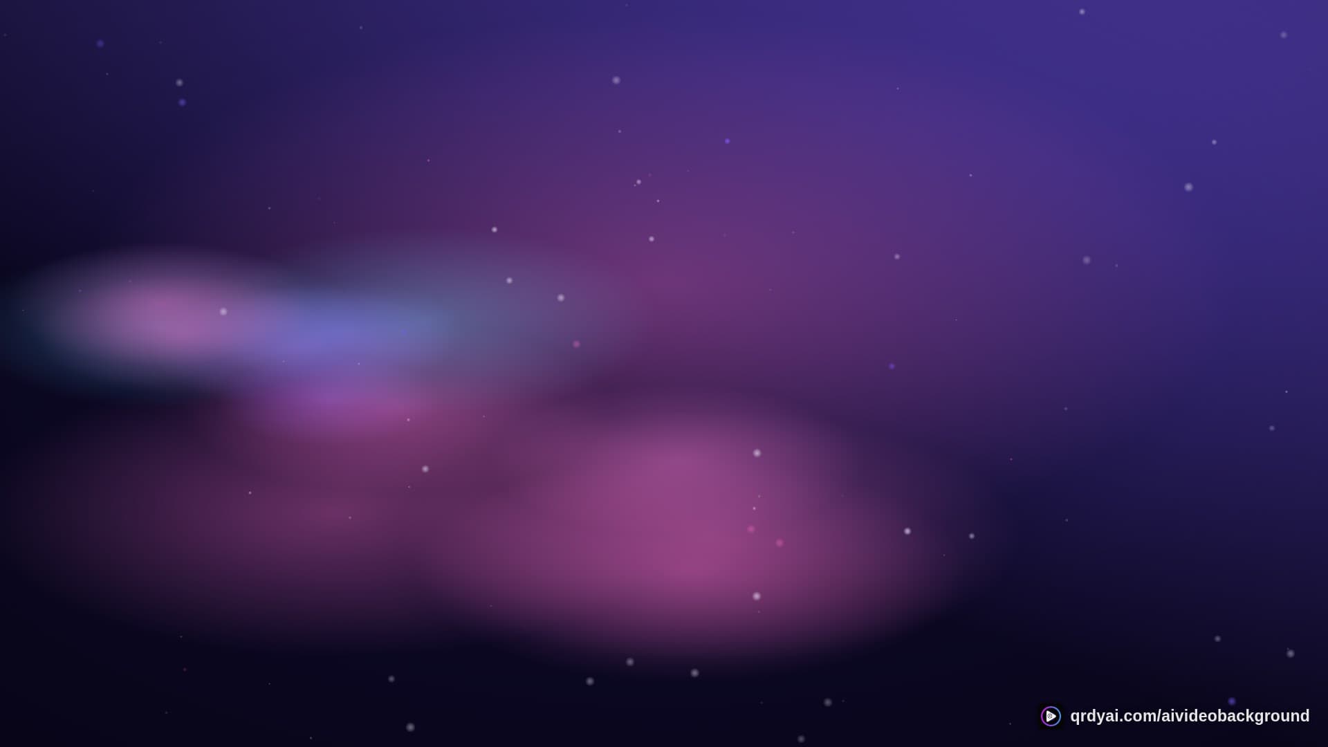 cosmos drift landscape loop video background preview