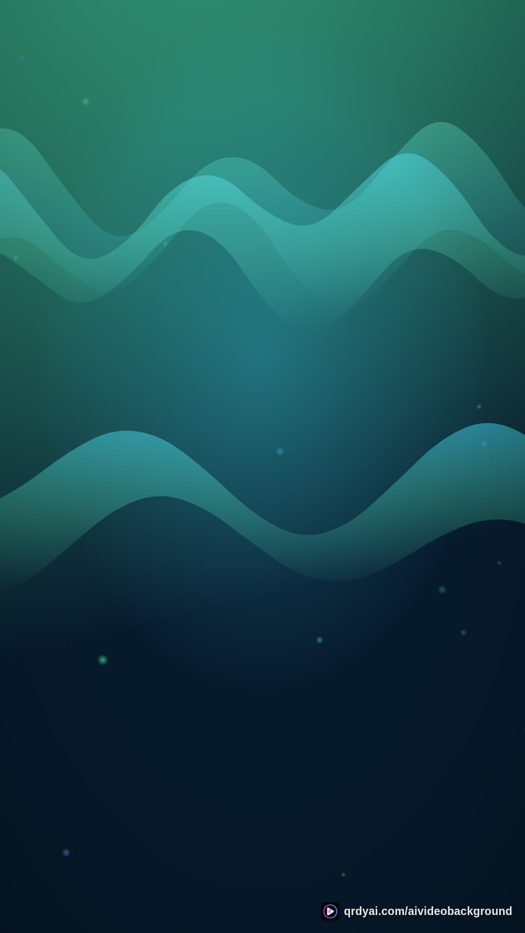 aurora breath portrait loop video background preview