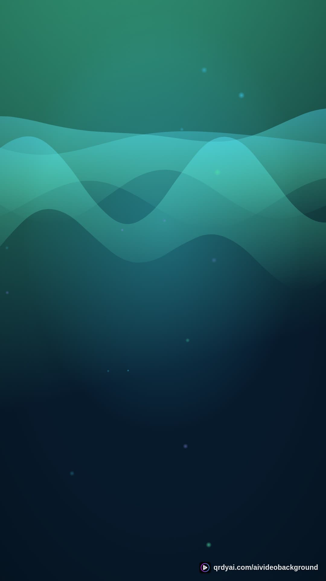 aurora breath portrait loop video background preview