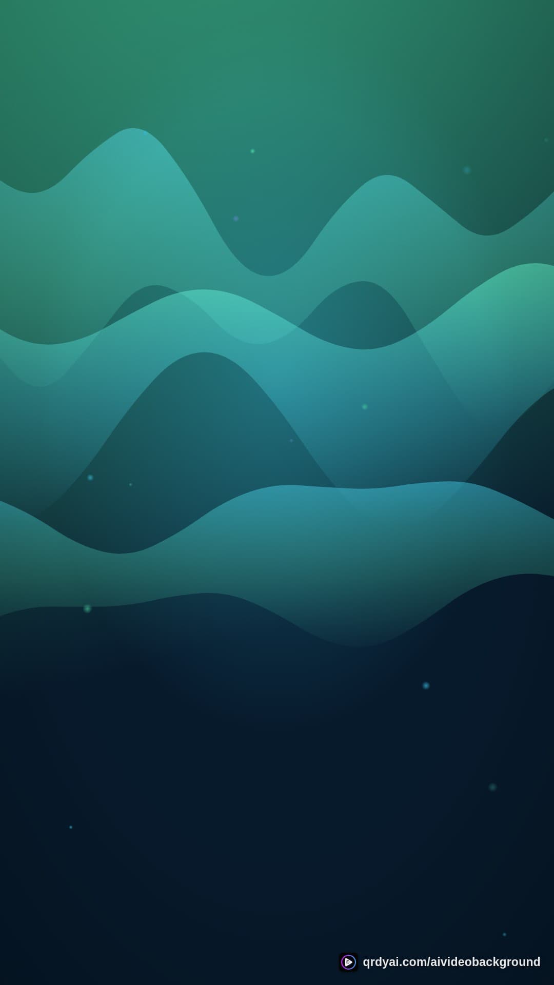aurora breath portrait loop video background preview