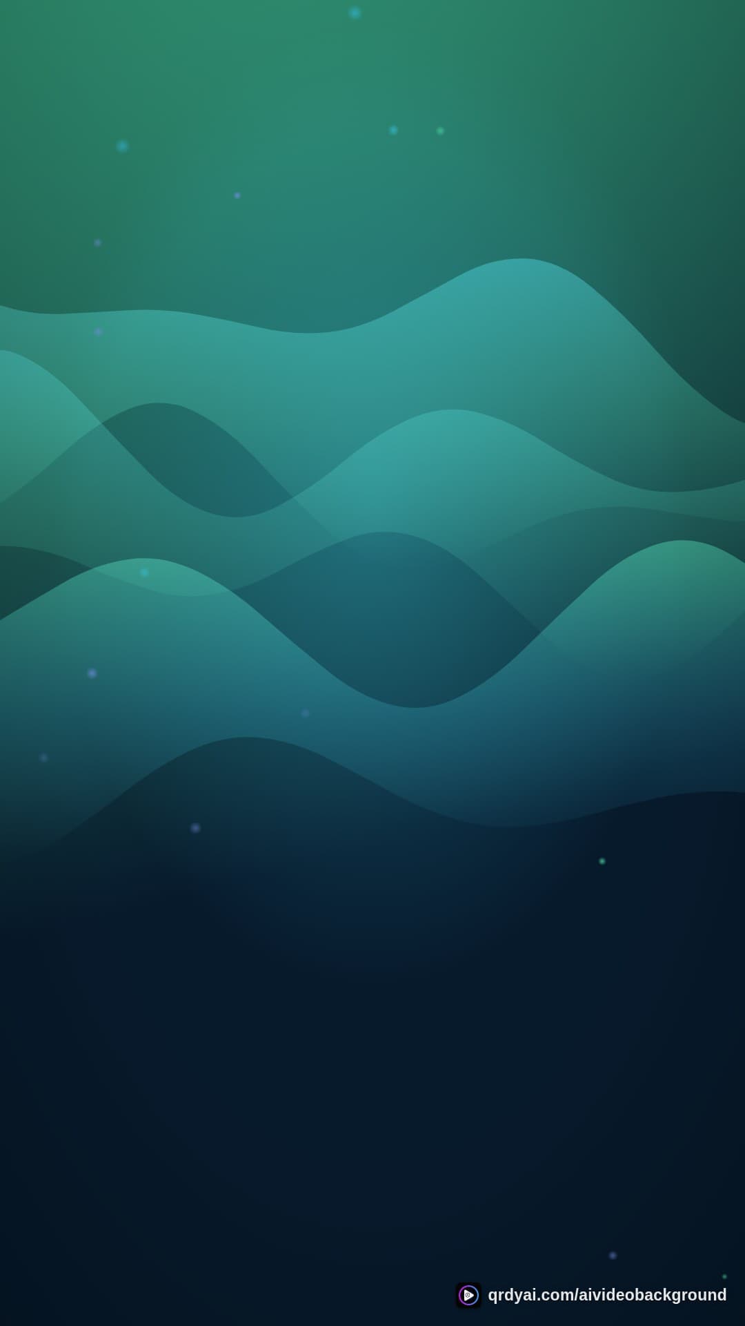 aurora breath portrait loop video background preview