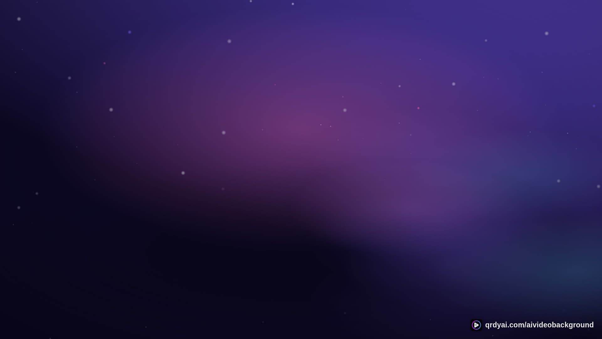 cosmos drift landscape loop video background preview