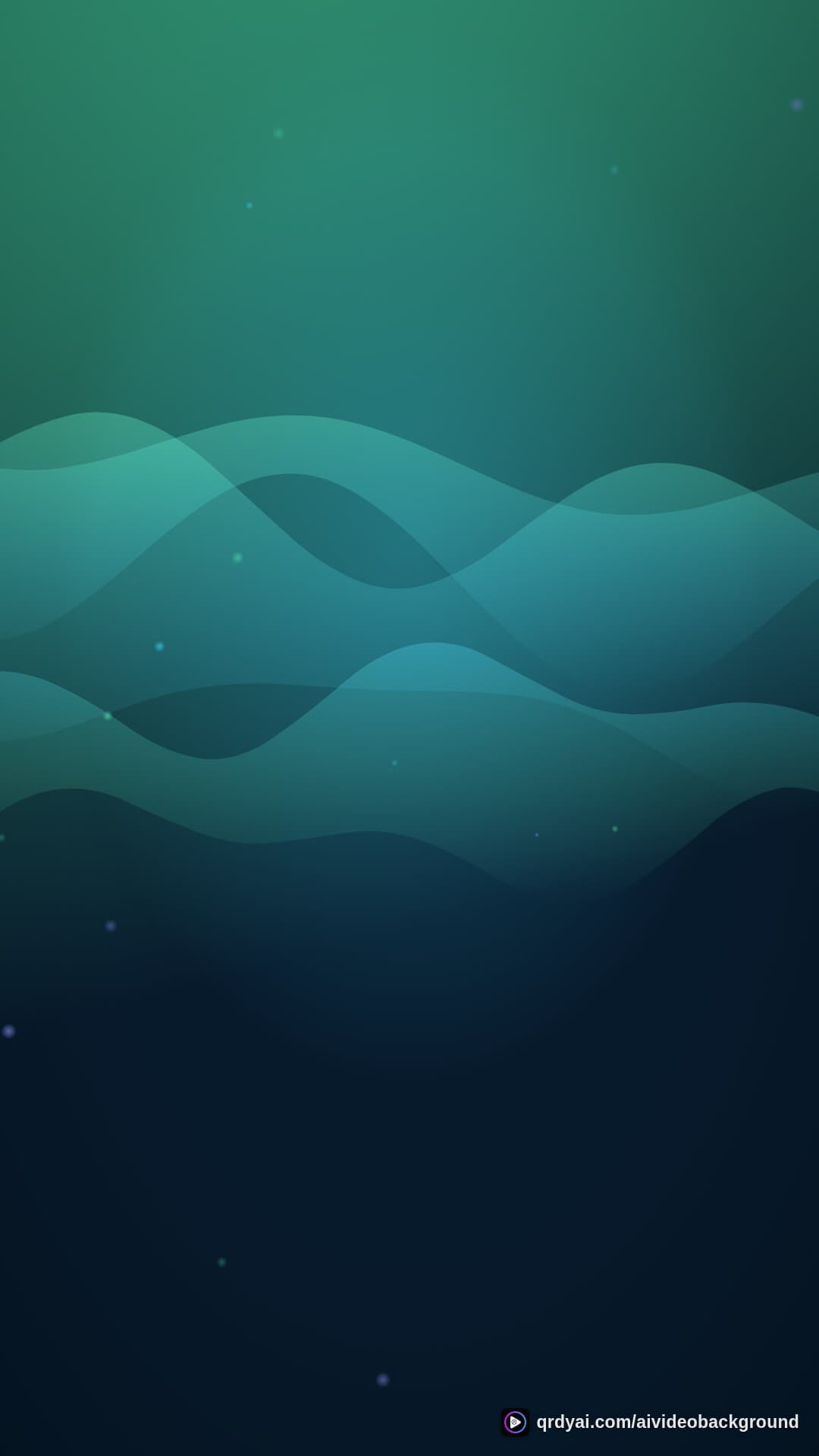 aurora breath portrait loop video background preview