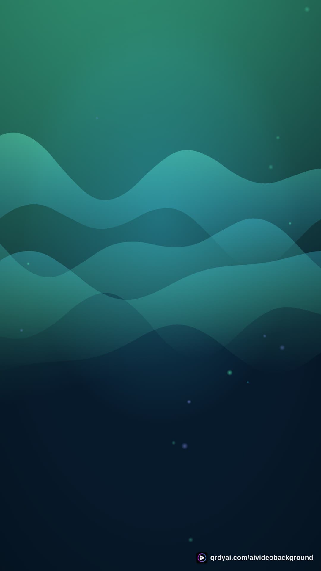 aurora breath portrait loop video background preview