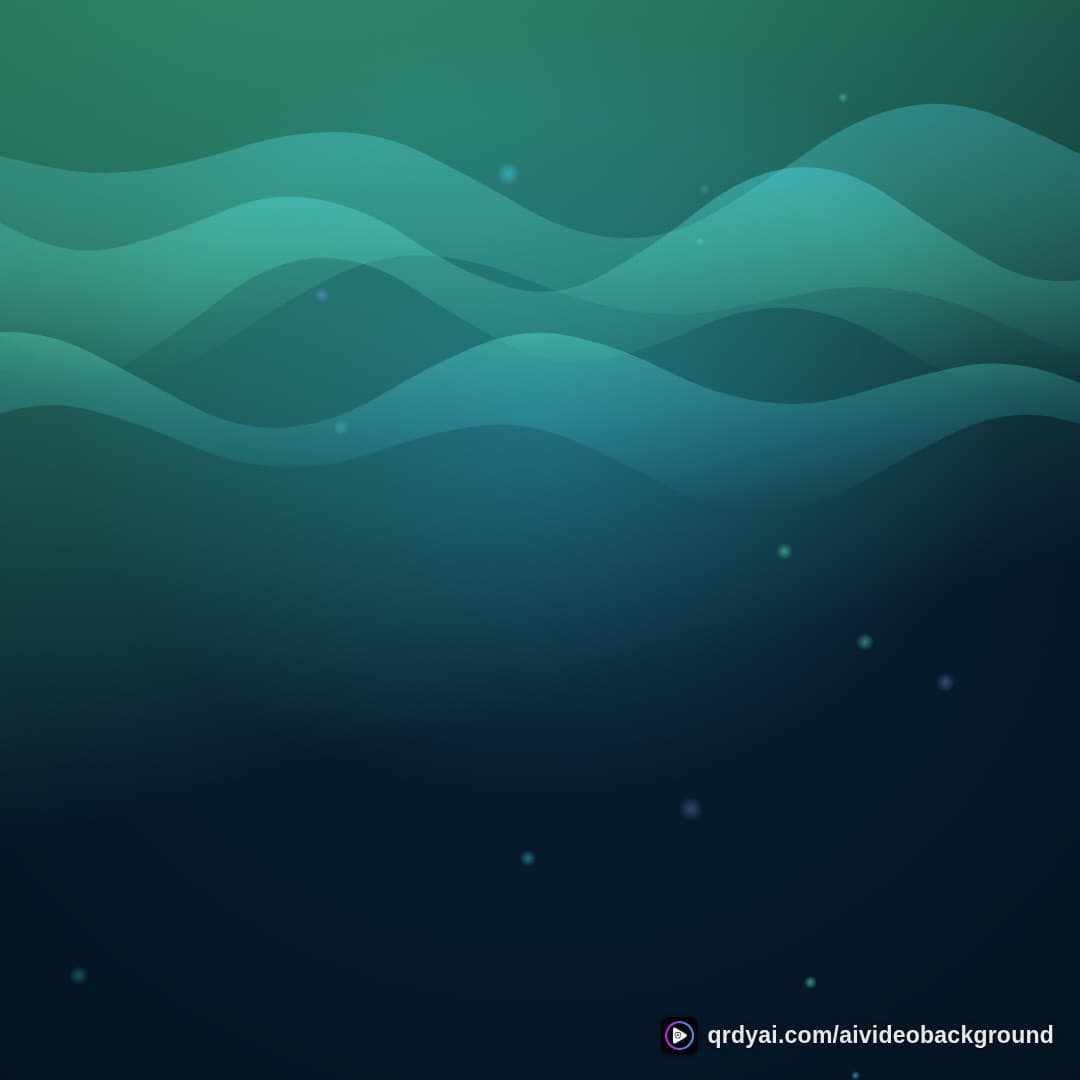 aurora breath square loop video background preview