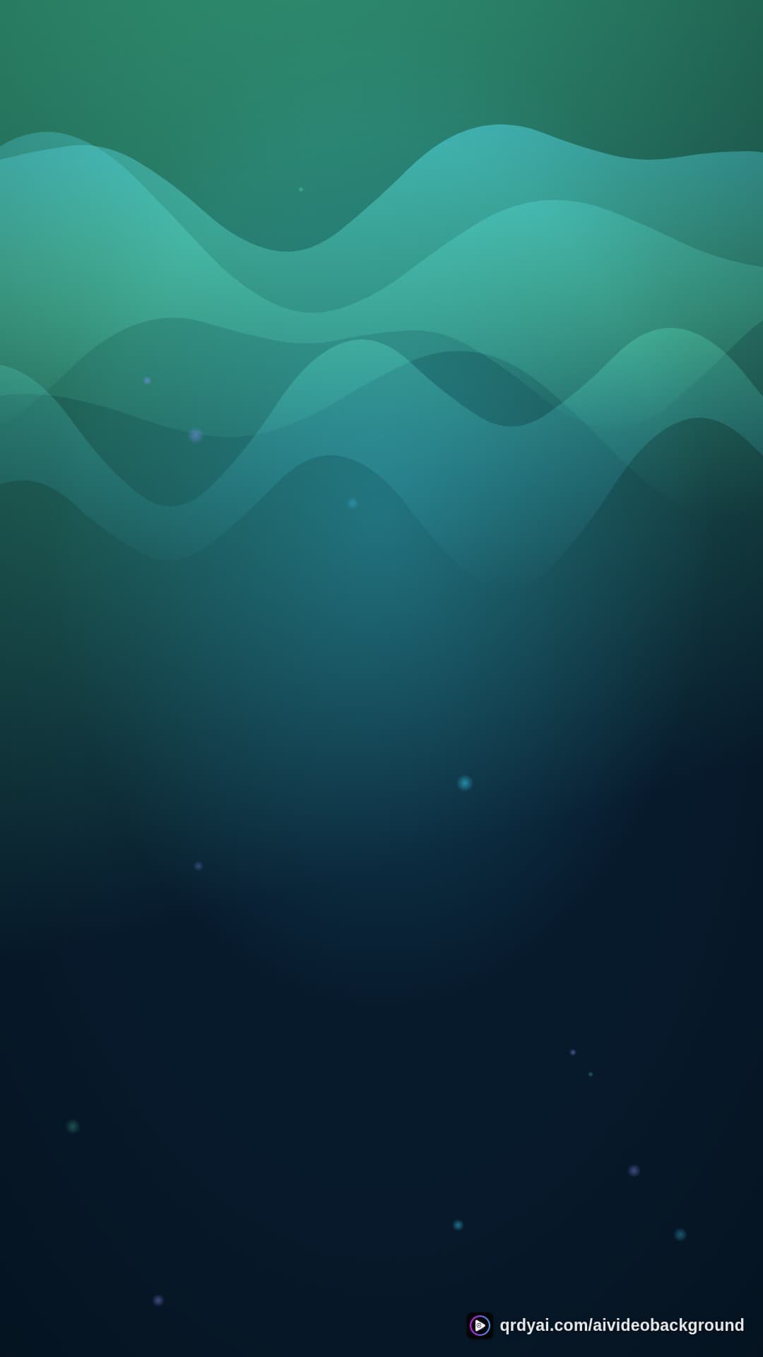 aurora breath portrait loop video background preview