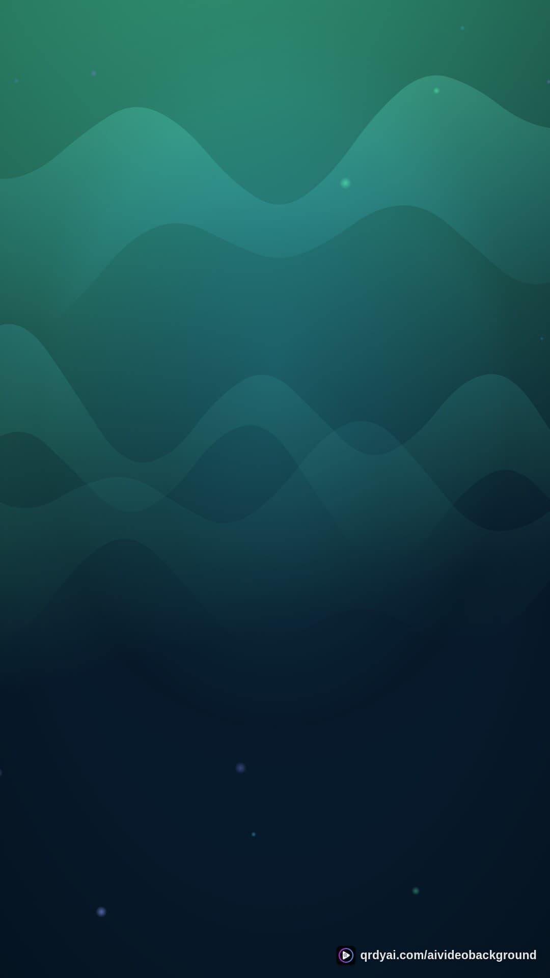 aurora breath portrait loop video background preview