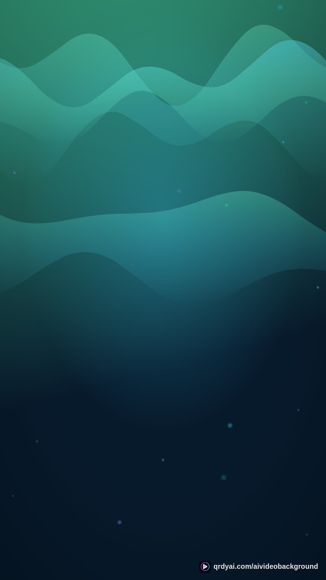 aurora breath portrait loop video background preview