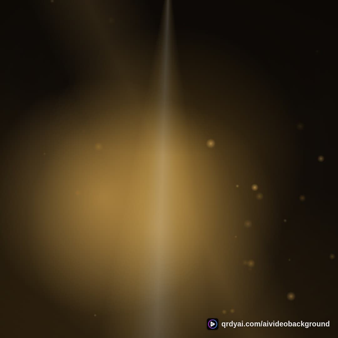 luxe gold square loop video background preview