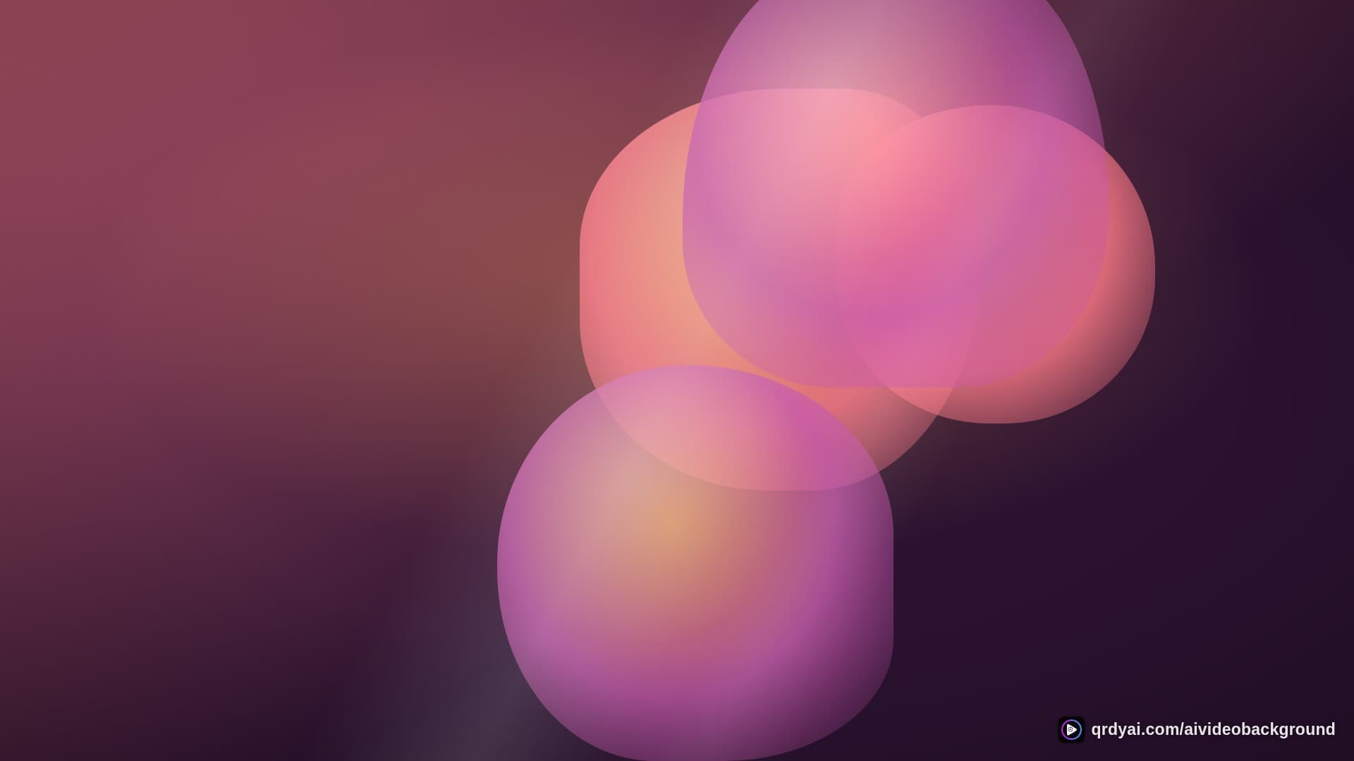 liquid melt landscape loop video background preview
