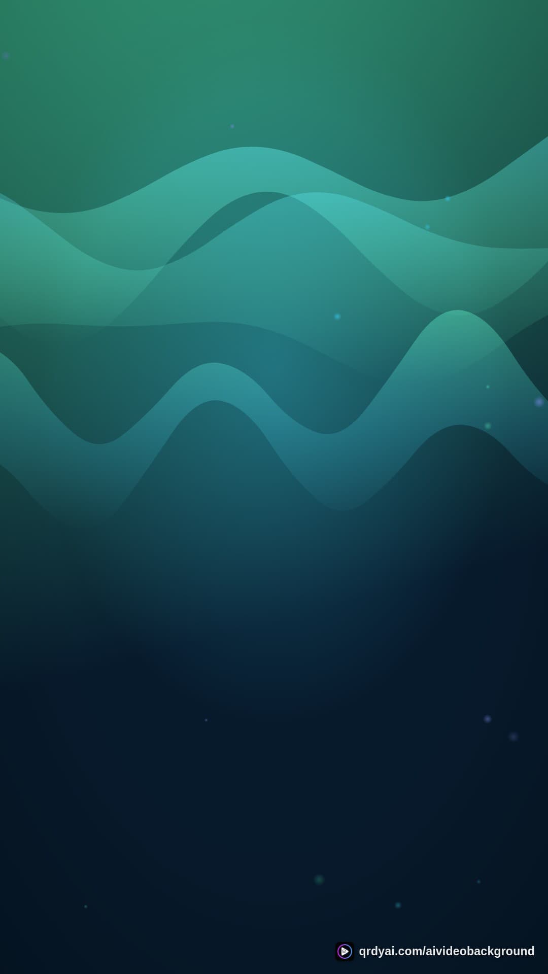 aurora breath portrait loop video background preview