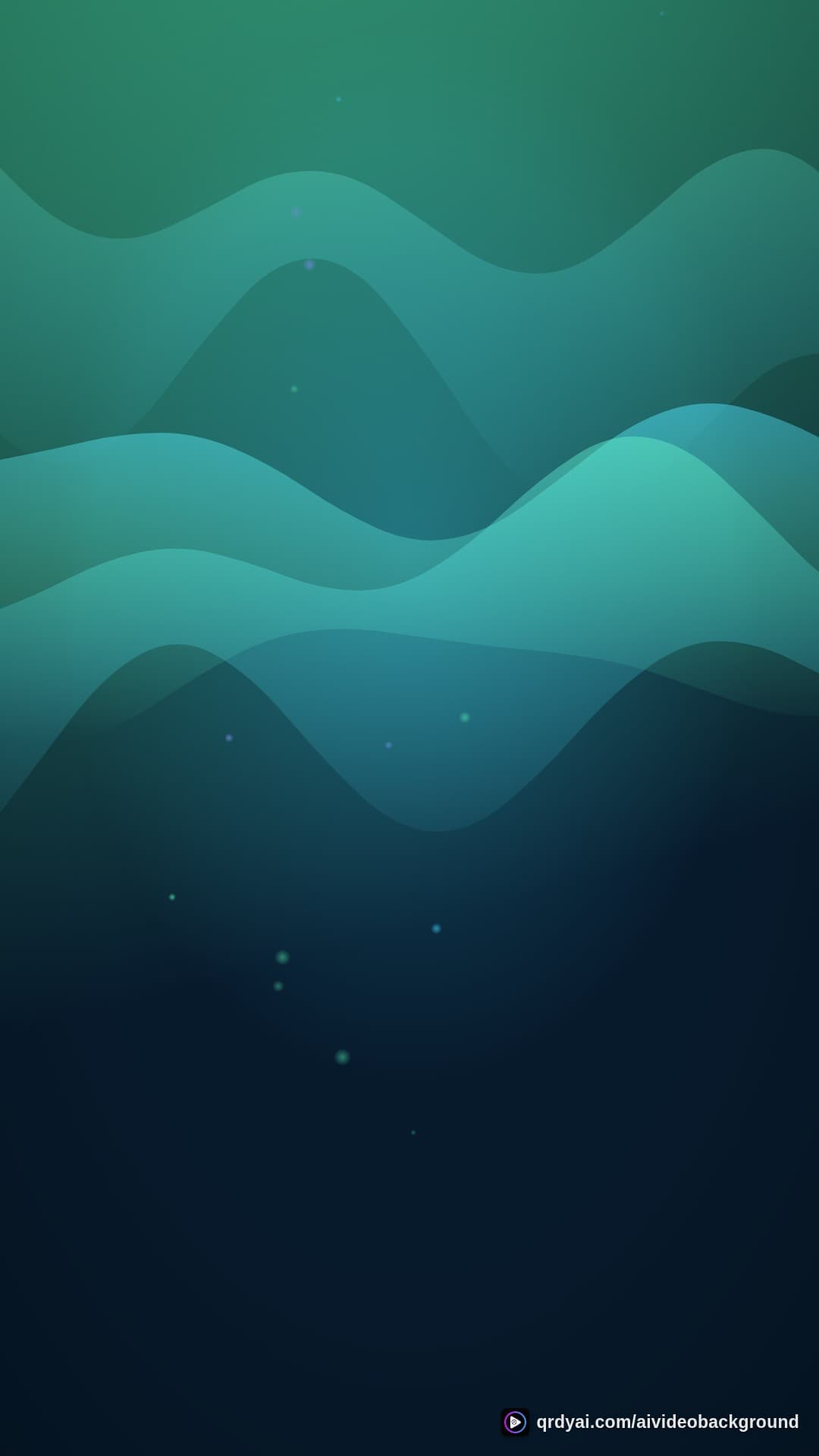 aurora breath portrait loop video background preview