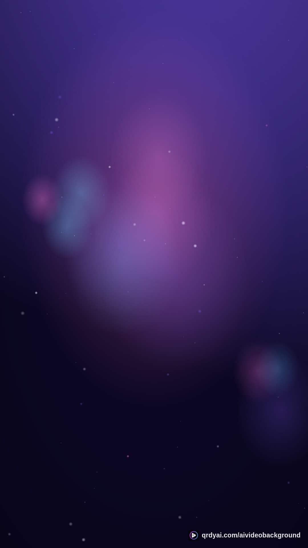 cosmos drift portrait loop video background preview
