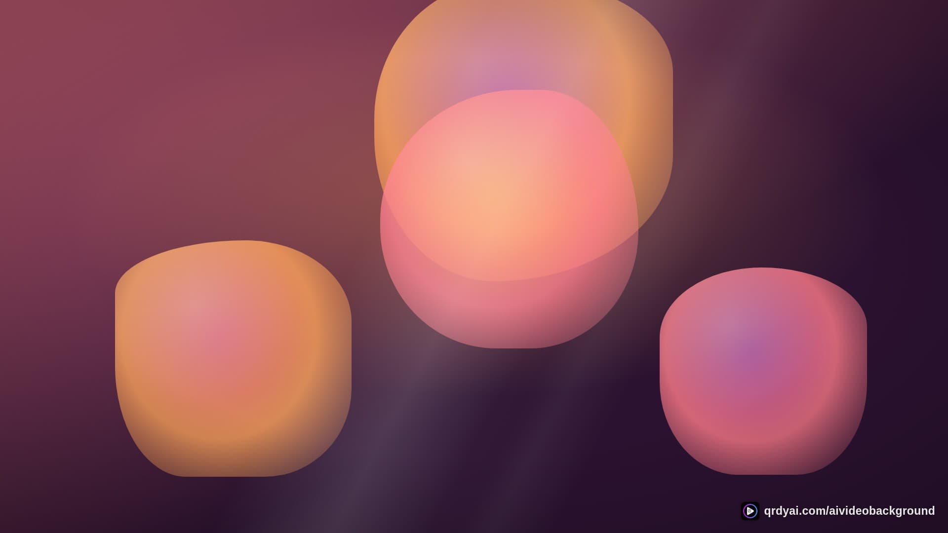 liquid melt landscape loop video background preview