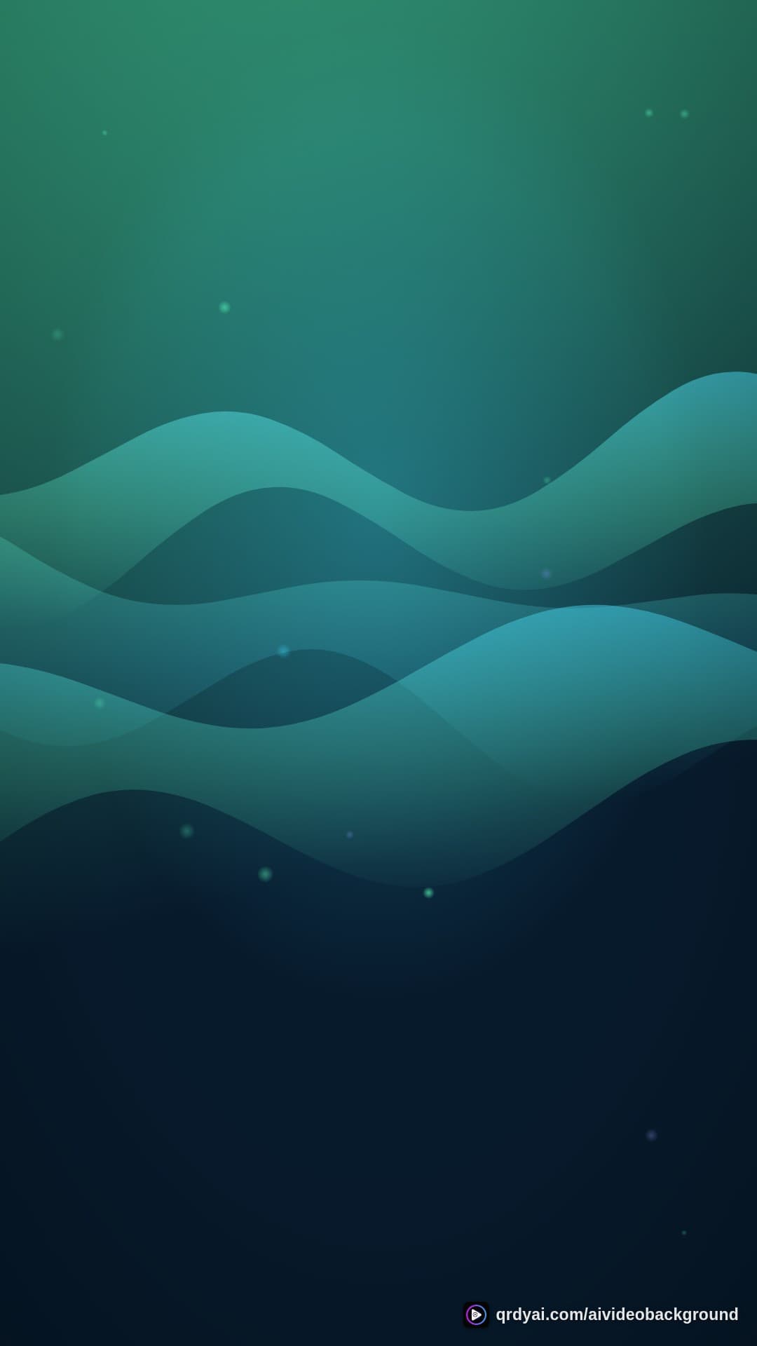aurora breath portrait loop video background preview