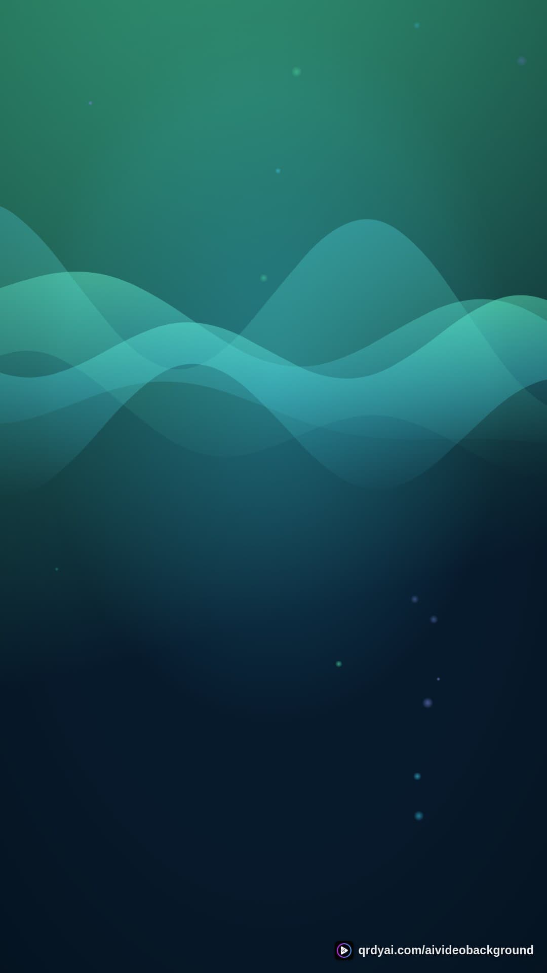 aurora breath portrait loop video background preview