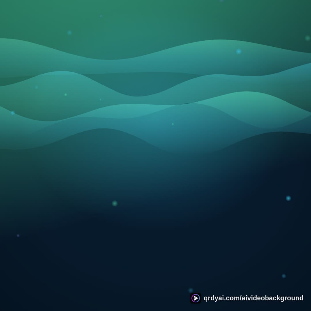 aurora breath square loop video background preview