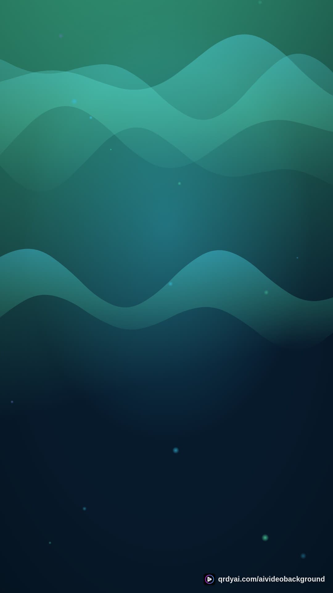aurora breath portrait loop video background preview