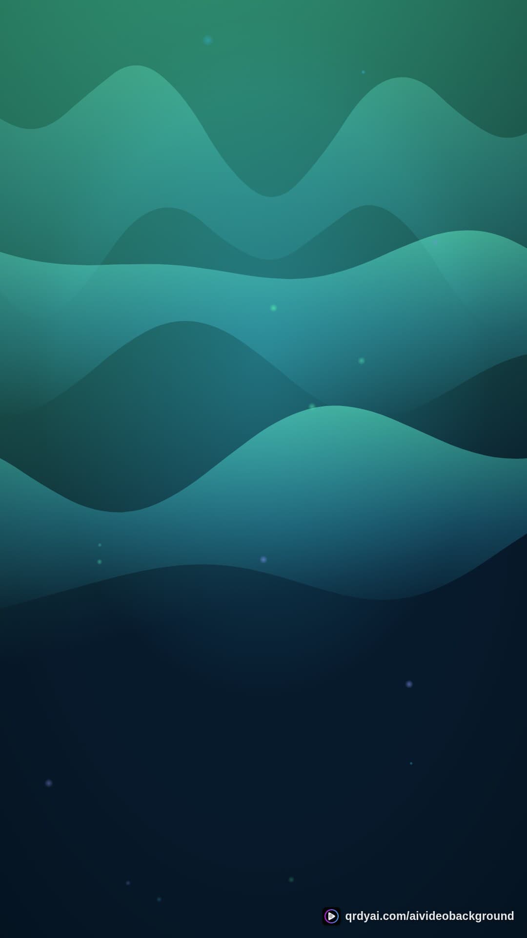 aurora breath portrait loop video background preview
