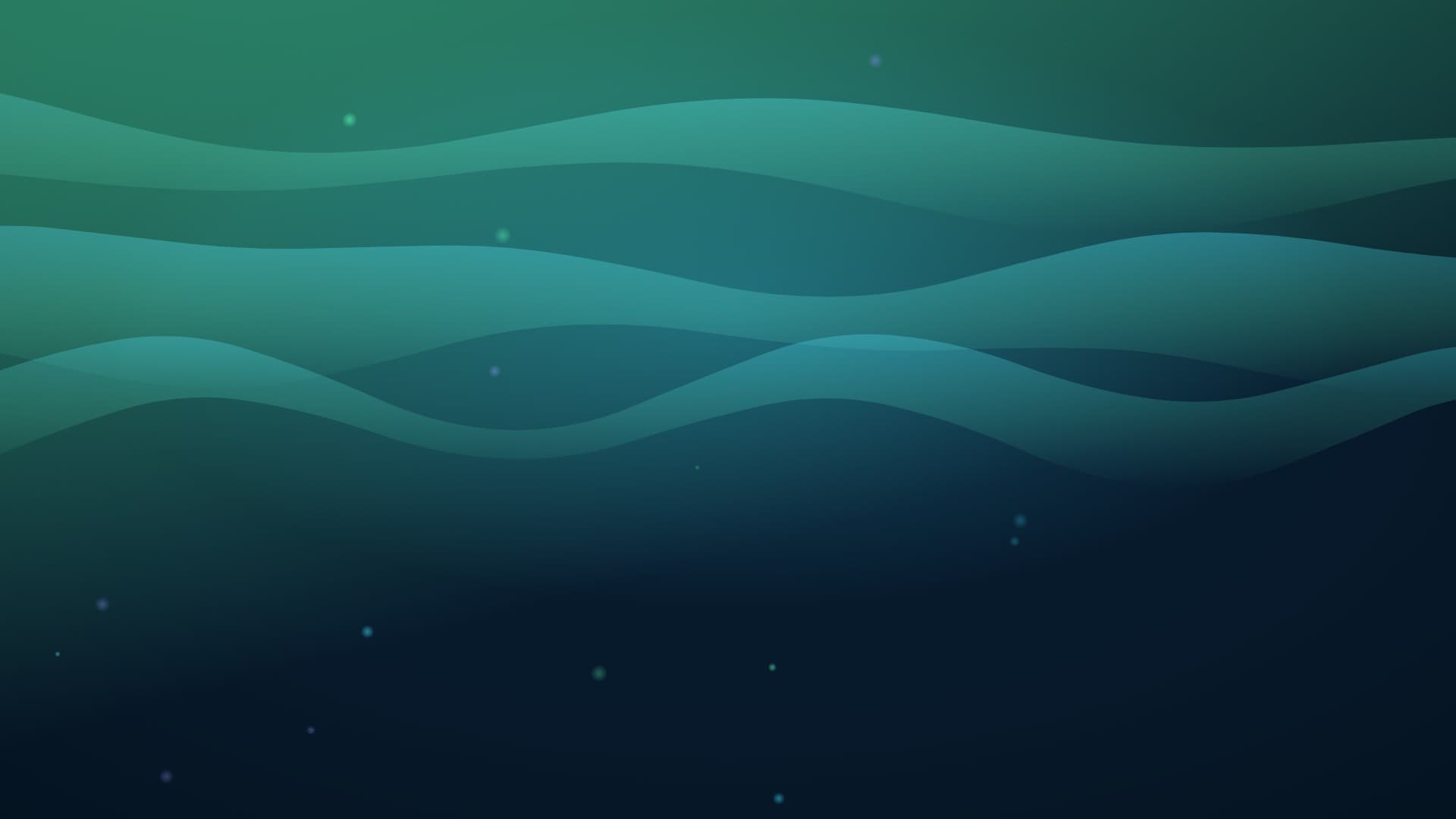 aurora breath landscape loop video background preview