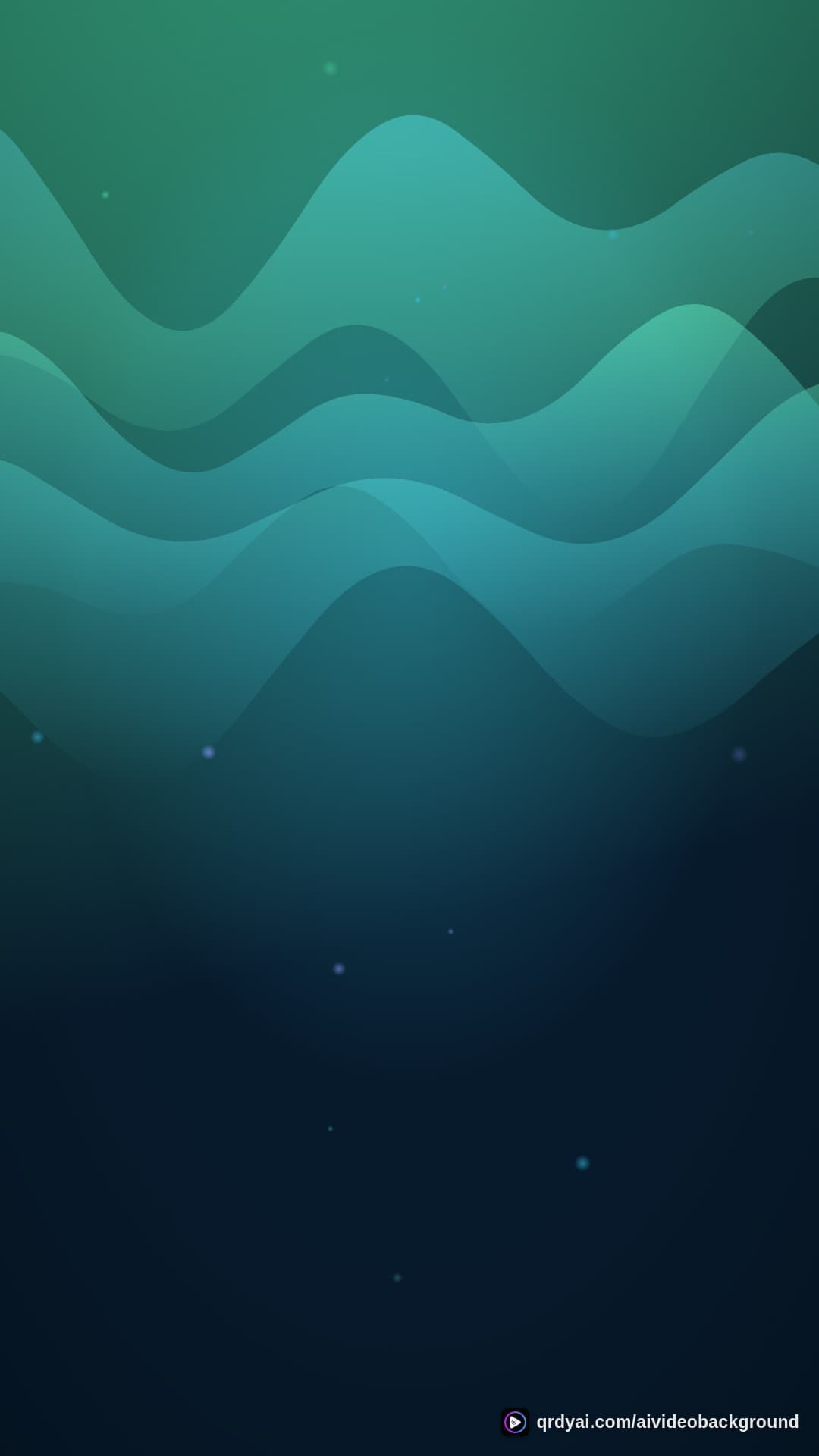 aurora breath portrait loop video background preview