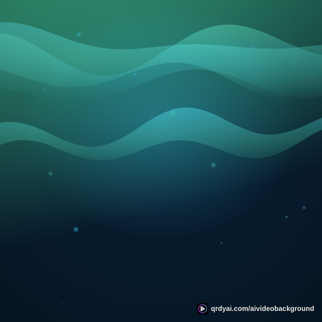 aurora breath square loop video background preview